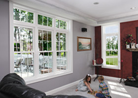 interior with cornerstone xt replacement windows